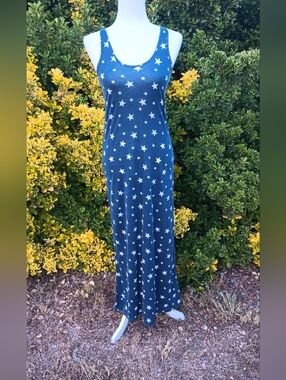 Ralph Lauren Star Print Racerback Tank Dress